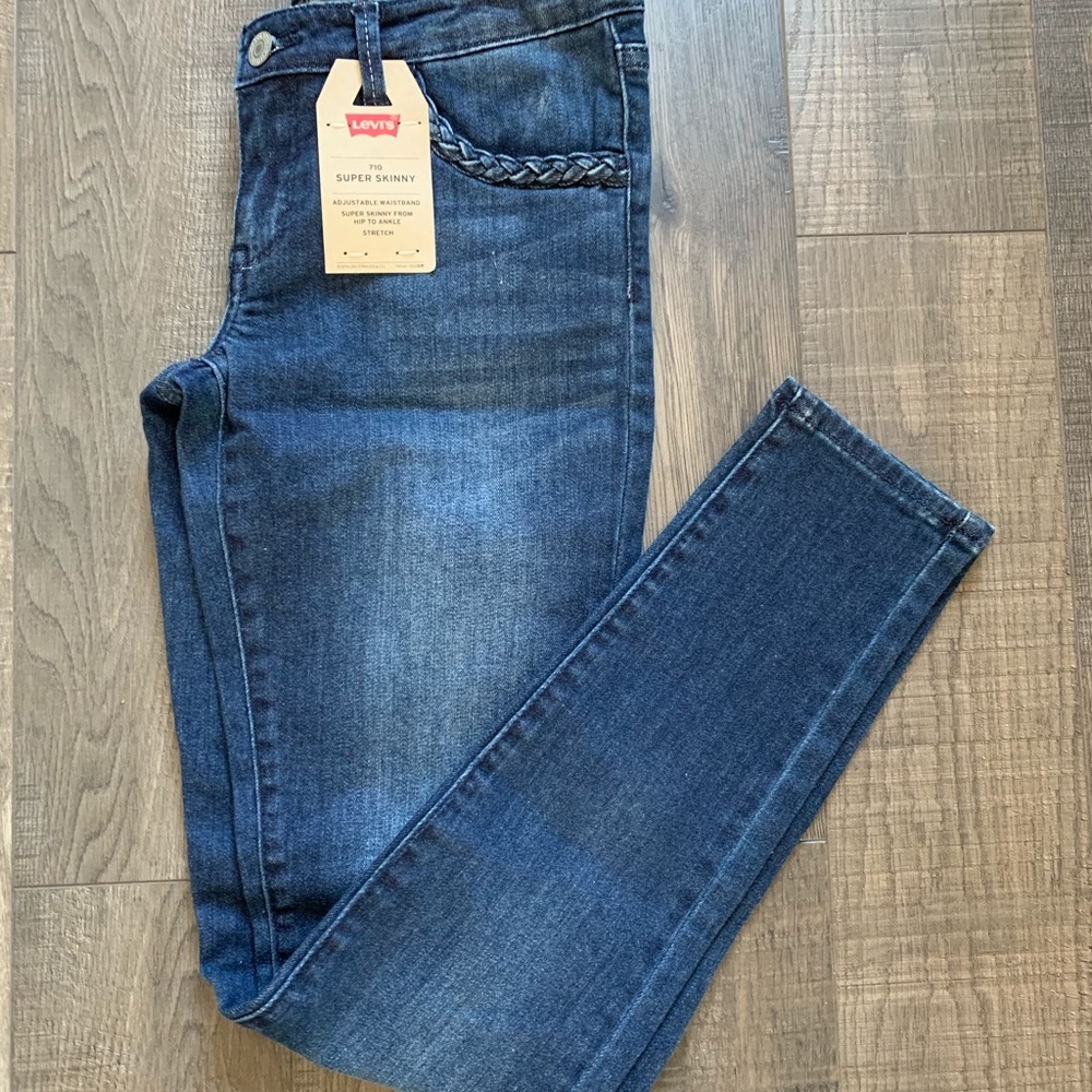levi’s girls super skinny jeans